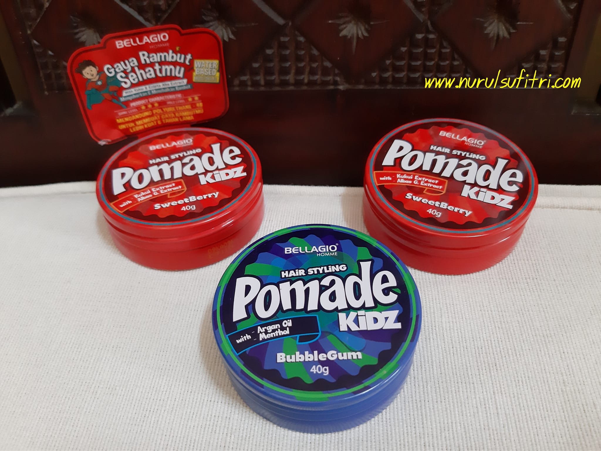 Tips Rambut Anak Rapi dan Sehat dengan Bellagio Homme Pomade Kidz