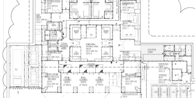 Floor plan showing second underground floor