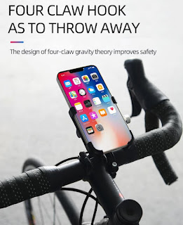 Bicycle Motorcycle Mount Phone Rotatable Holder