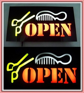 Barber Open Sign7