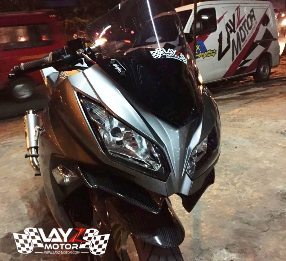 Modifikasi Pasang Winglet Di Yamaha R25 Dan Kawasaki Ninja 250