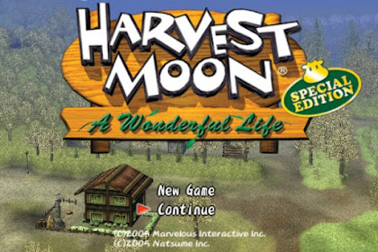 Harvest Moon A Wonderful Life Special Edition ISO PS2+Save Game 100%