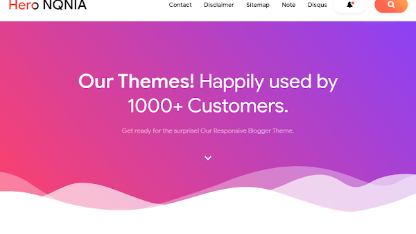 Hero Responsive Blogger Template 2020 Its Free For You