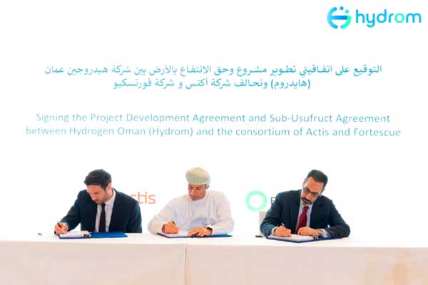 Oman Set to Become a Green Energy Leader with Innovative Hydrogen and Ammonia Project