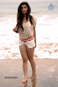 Parul Gulati tiny shorts beach Latest hot