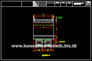 Gambar-Jembatan-Gelagar-Beton-Bertulang-Balok-T-Kelas-B-Bentang-18-Meter-Format-DWG-Autocad-02