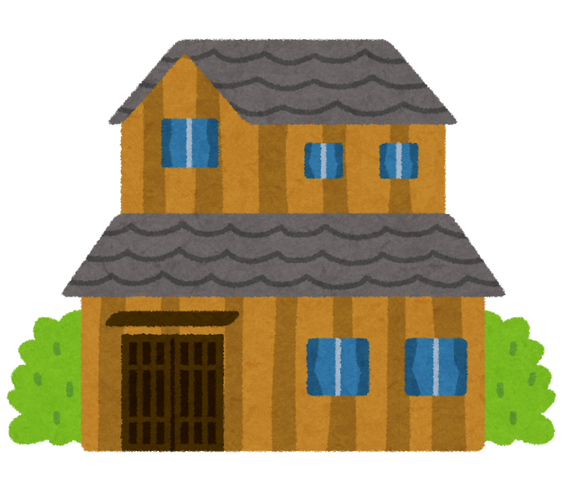 木造住宅のイラスト かわいいフリー素材集 いらすとや