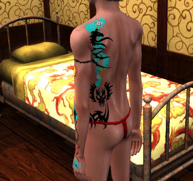 Anime Tattoo Accessory by Michelle Download at PTylo's This and That Sims