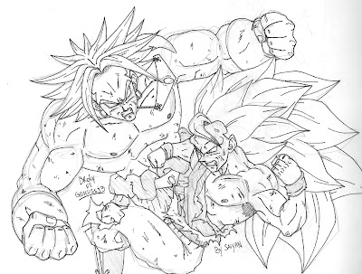 Goku SSJ3 (Dibujo) para T! Taringa!