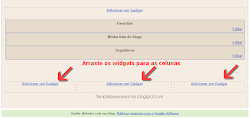 Como :"Adicionar 3 colunas ao footer do Blogger "???