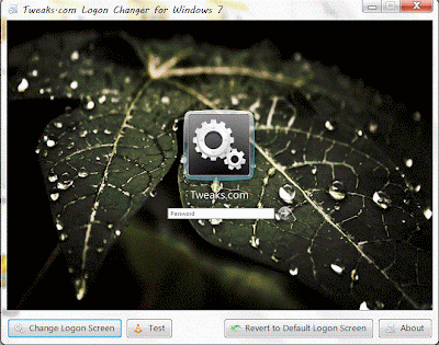 Windows 7 logon Changer software free 