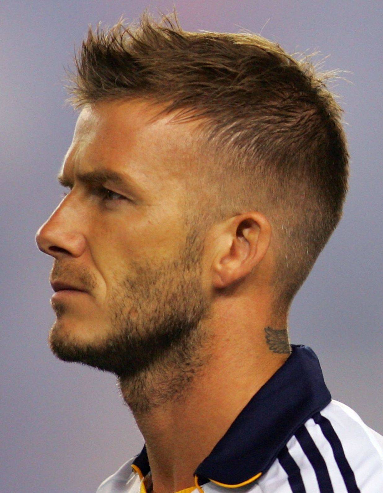 David Beckam Short Hair