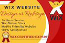 develop and design of wix website