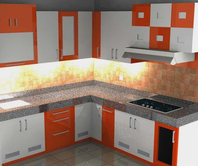 Desain Dapur Minimalis Ukuran 2x2