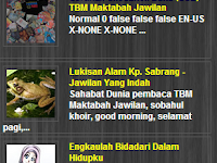 Cara Membuat Slide Show Artikel di Blog