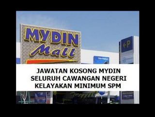 Mydin Jawatan Kosong Terbaru Latest