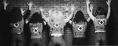 Twisted Sister assuming the position! Cool pic.