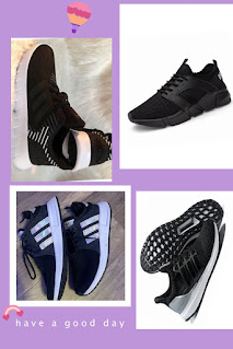 The Fashion of Black Running shoes