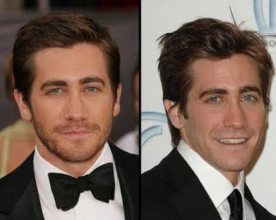 Celebs with Beard and Without, hollywood celebrity,