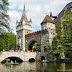 Vajdahunyad Castle (Vajdahunyad vára), City Park, Budapest, Hungary