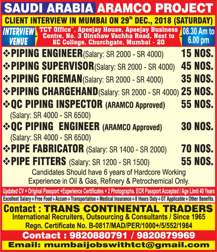 abroad jobs newspaper