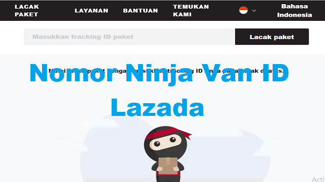 Nomor Ninja Van ID Lazada