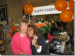 Farida and me