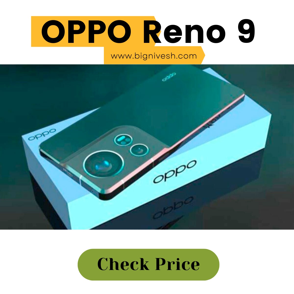 OPPO Reno 9 5g price in india