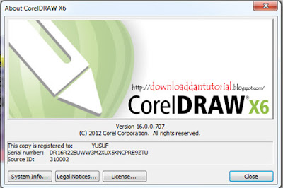 Install CorelDraw X6 Full Version