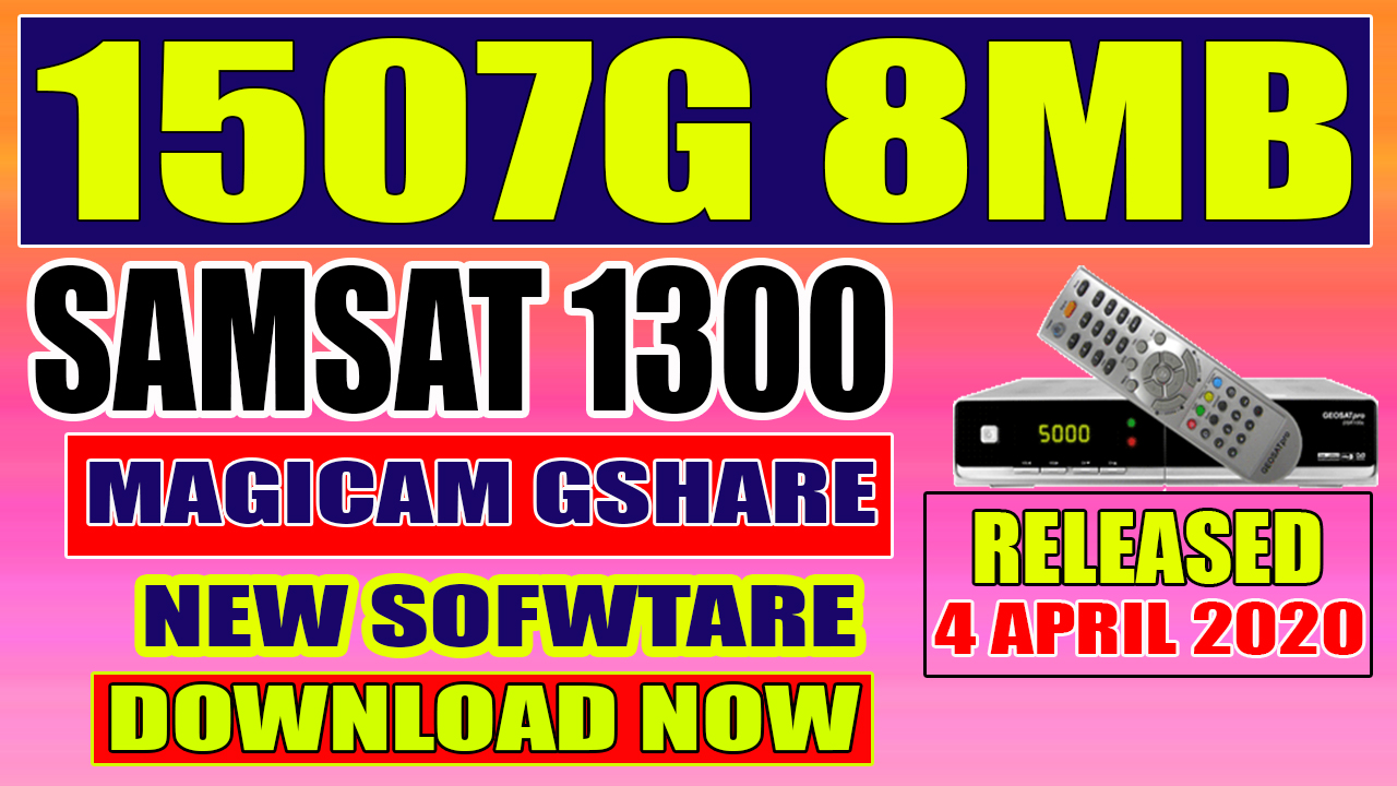 1507G 8MB NEW SOFTWARE -  SAMSAT HD 1300