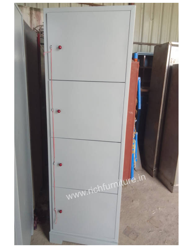 4 Compartment Steel Cupboard Model