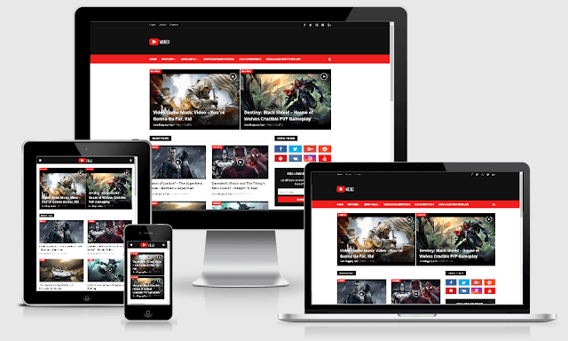 Video - Responsive Blogger Template for Video-based