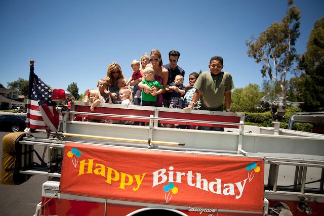 Kara's Party Ideas Firetruck Birthday Party! | Kara's Party Ideas