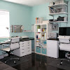 Home Office And Craft Room - Feminine Home Office Craft Room Tour Atta Girl Says : Whatever your preference, read these tips before you browse through home office design ideas to ensure you're making the most of yours: