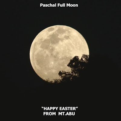 "Paschal Full Moon OR PINK MOON decides the date of Easter Sunday."