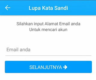 Luoa password Aplikasi BPJSTKU