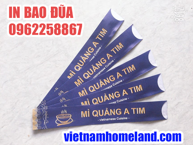 In bao đũa giá cực rẻ, thiết kế miễn phí