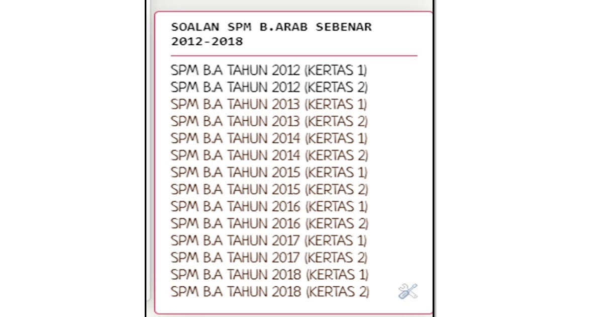 AINA SABARIAH: KOLEKSI SOALAN BAHASA ARAB SPM SEBENAR 2012 