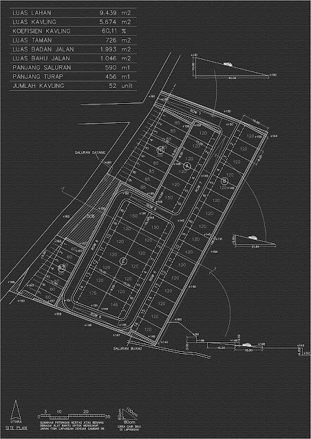 Site Plan Berkontur