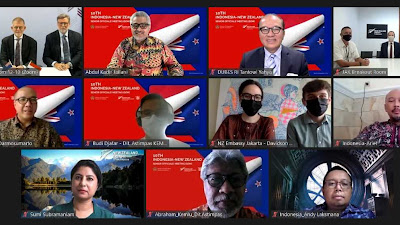 Kolaborasi Indonesia - Selandia Baru Kian Menguat di tengah Pandemi Jakarta   