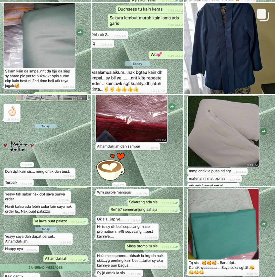 kain pasang murah dan cantik