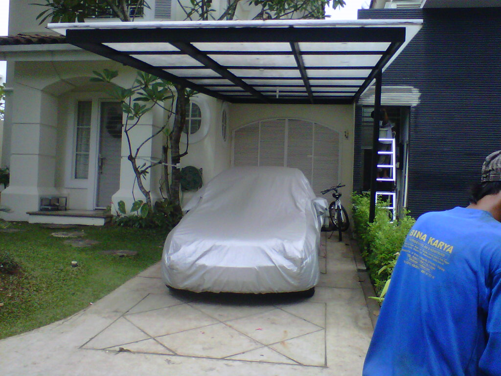 canopy carport kanopi BINA KARYA FOTO GAMBAR  CANOPY 