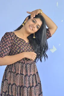 Actress Aparna Balamurali In Sarvam Thaala Mayam Movie Press Meet Photos