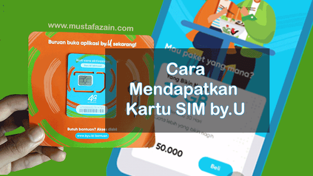 Cara Mudah Mendapatkan Kartu SIM by.U Secara Online