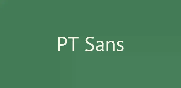 pt sans top fonts for microsoft excel users on canva