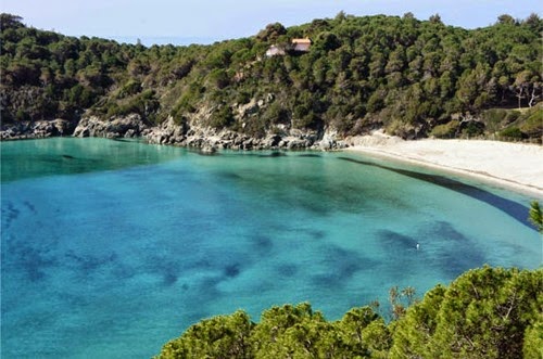 Isola d'Elba spiaggia di Fetovaia