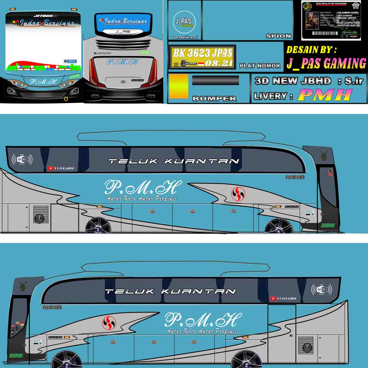 download livery bus pmh hd