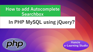 How to add Autocomplete searchbox in PHP MySQL using JQuery? - Responsive Blogger Template