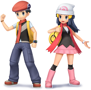 Lucas e Dawn Pokémon Brilliant Diamond e Shining Pearl