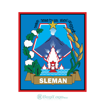 Kabupaten Sleman Logo Vector